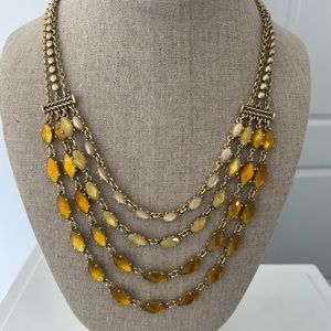 🍀 Lucky Brand militia strand necklace